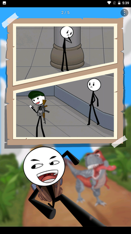 火柴人吃鸡赛图1