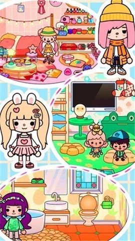 樱花世界城堡小镇图2