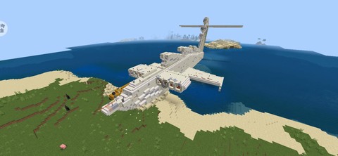 我的世界怎么造飞船