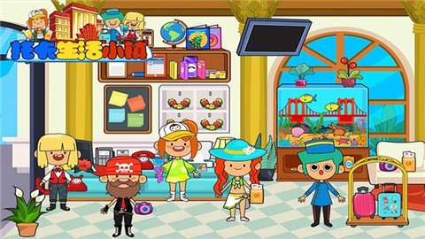 米加小镇土豪酒店图2