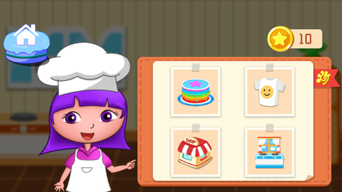 公主安娜做蛋糕图2