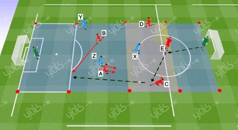 实况足球怎么贴身防守