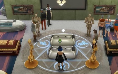 模拟人生4如何开店