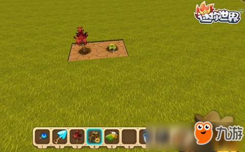 迷你世界里怎么种花
