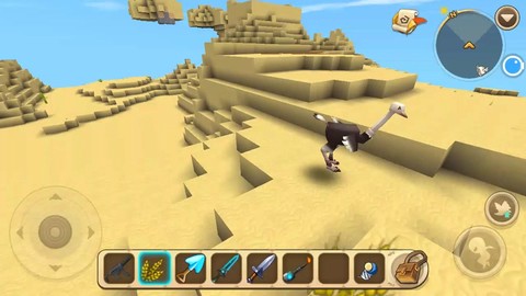 迷你世界鸵鸟怎么喂