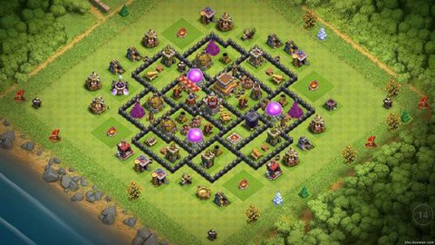 部落冲突8本怎么配兵