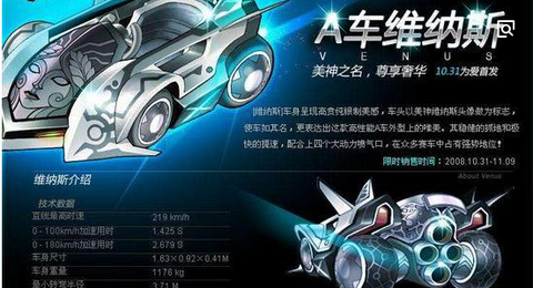 qq飞车维纳斯怎么样[图1]