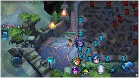 英魂之刃如何开小地图