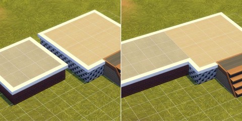 模拟人生4怎么地基