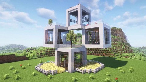 我的世界怎么建大房子