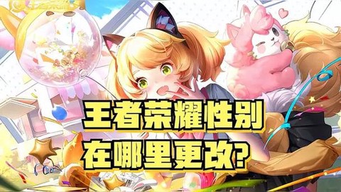 王者荣耀如何改性别