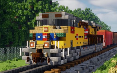 我的世界如何骑摩托车