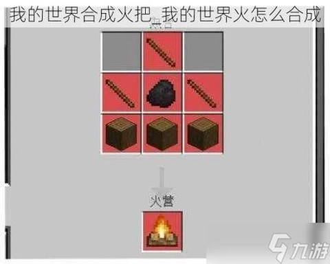 手机版我的世界怎么做火把[图1]