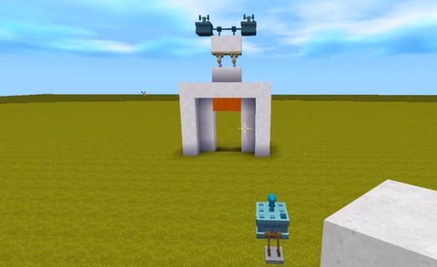 迷你世界怎么制造电门