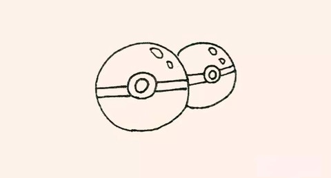 神奇宝贝超级球怎么画