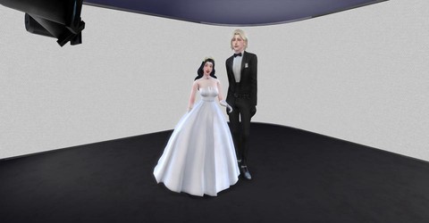 模拟人生4怎么拍合照