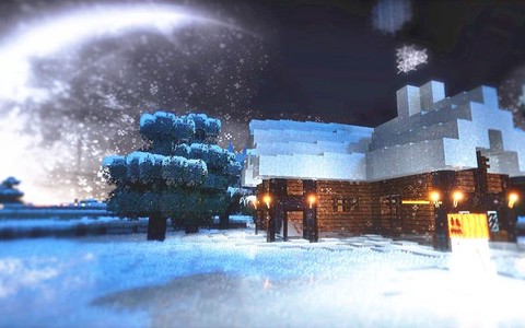 怎么让我的世界下雪[图2]