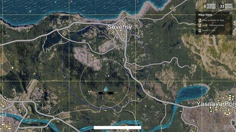 绝地求生归零点距离什么意思