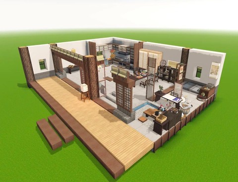 我的世界怎么装饰房子[图1]