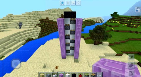 我的世界怎么制作电梯