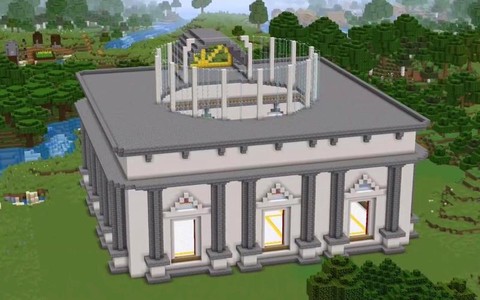 我的世界怎么建银行[图1]