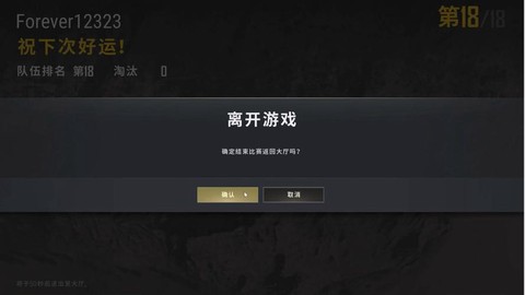 绝地求生界面什么意思