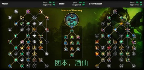 魔兽世界武僧天赋怎么加