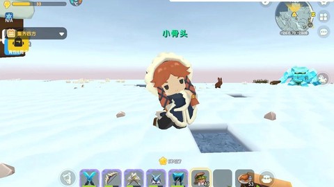 迷你世界冰原怎么去
