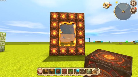 迷你世界传送门怎么造