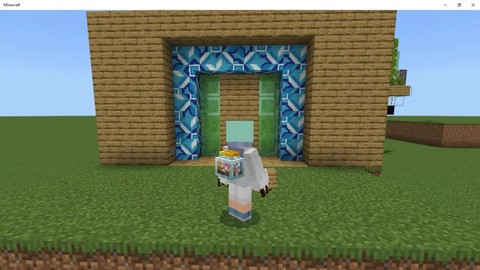 我的世界时装怎么做