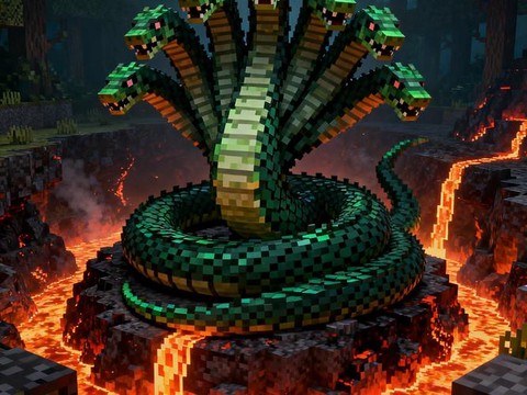 我的世界手机版怎么召唤九头蛇[图2]