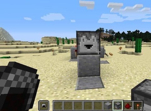 我的世界机关枪怎么做