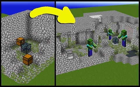 我的世界地牢怎么做