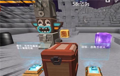 迷你世界如何召唤石巨人