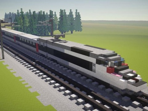 我的世界怎么制造火车