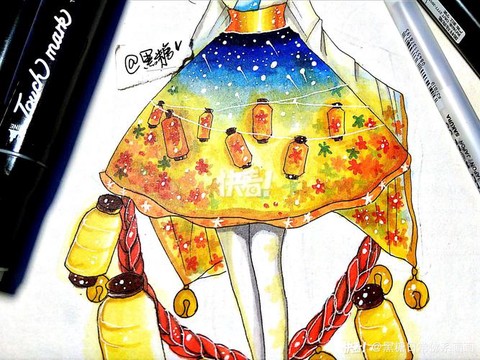 奇迹暖暖的裙子怎么画