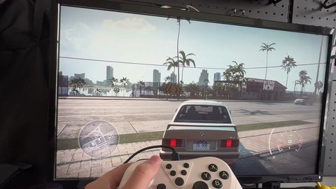 用手柄怎么玩极品飞车