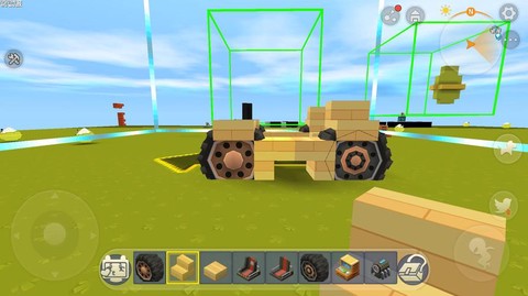 迷你世界如何造汽车