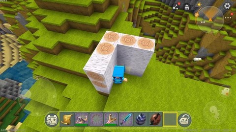 迷你世界三段跳怎么跳