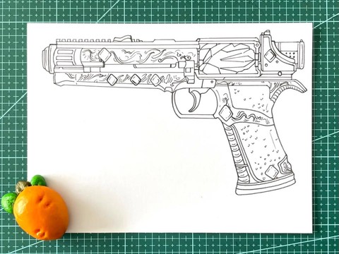 绝地求生人物怎么画