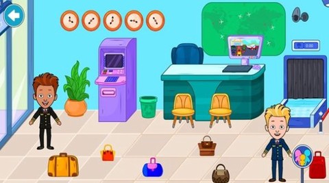 怪物小镇机场图1