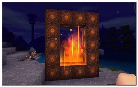 地狱门怎么做迷你世界