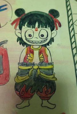 王者荣耀哪吒怎么画[图1]