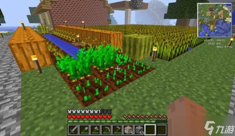 我的世界庄稼怎么种
