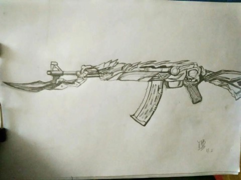 穿越火线武器怎么画[图1]