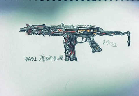 穿越火线武器怎么画[图2]