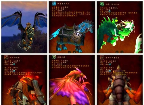 魔兽世界坐骑怎么弄