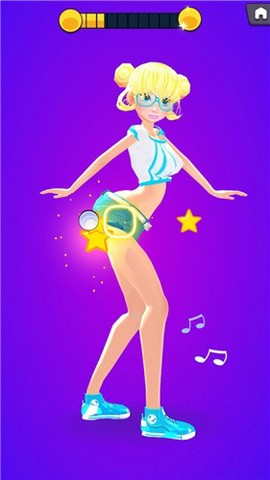 卡通女孩舞蹈图3