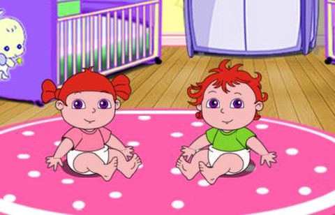 安娜照顾双生儿宝宝[图1]