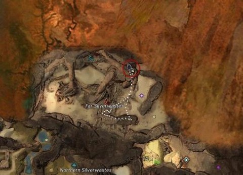 激战2白银荒地怎么去